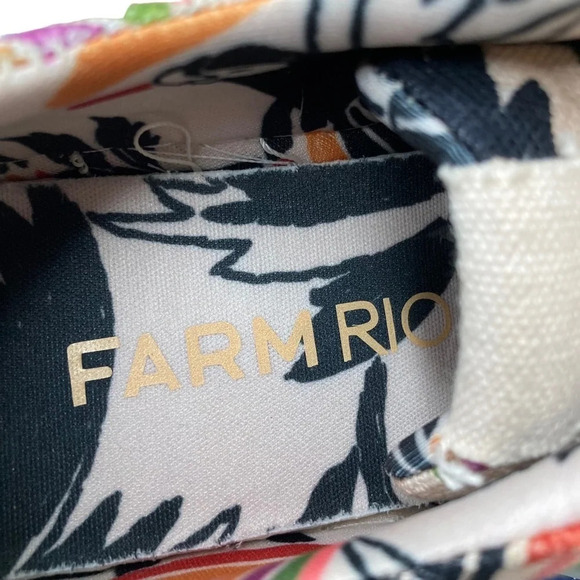 Farm Rio Bird Paradise Platform Sneaker  Sz: 6.5 - Picture 7 of 13